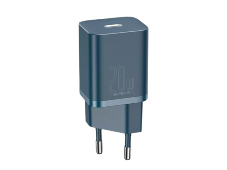 Мережевий зарядний пристрій Baseus Si 1USB-C 20W CCSUP-B03 Blue